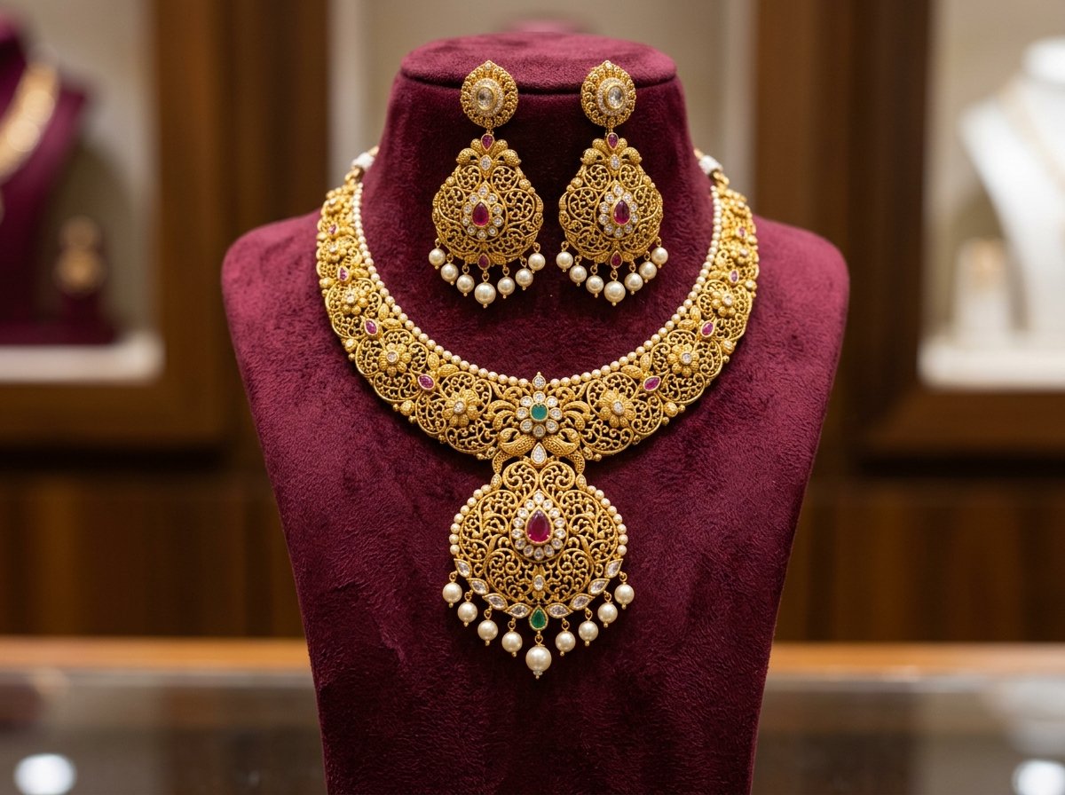 Temple-Inspired Bridal Haram